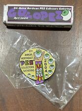 2004 6th Annual Northeast PEZ Collectors Gathering Pin & 1 Candy pack - #1 picture