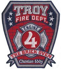 Troy, NY Engine 4 The Brick Oven - Fire Patch NEW  picture