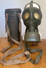 WW2 Auer GM30 Gas Mask with Canister picture