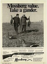 1970 MOSSBERG Model 500 12 Gauge Shotgun ROBERT STACK Goose Hunter Vintage Ad  picture