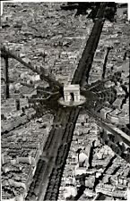 LD279 1952 Original Photo ARC DE TRIOMPHE MONUMENT PARIS FRANCE CHAMPS-ELYSEES picture