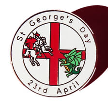 St George's day  England enamel pin badge Saint George's day picture