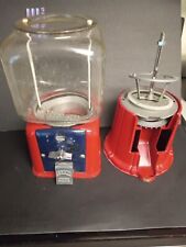 VICTOR V PEANUT/CANDY MACHINE ALUMINUM POST WW2 And Unbranded Machine For Parts picture