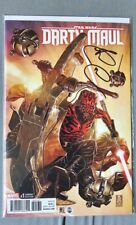 STAR WARS: DARTH MAUL #1 NEAR MINT 2017 MARK BROOKS VARIANT 1:50 RAY PARK SIGNED picture