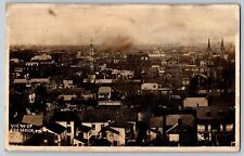 Aerial view Frederick Md; RPPC signage CE Cline Furniture & Carpets; c1904-1920s picture