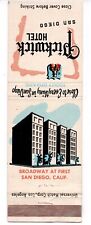 c1950s~San Diego CA~Pickwick Hotel~Stagecoach Tavern~Vintage Matchbook Cover picture