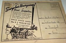 Rare Vintage Pre- WWII Nautical Sales Catalog, New Old Stock Navy Surplus US picture