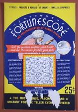1935 Fortunescope Fortune Teller Novelty SS Bloom Modern Features Inc C338 picture