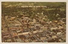 Birdseye View of Boise Idaho Posted 1962  Postcard picture