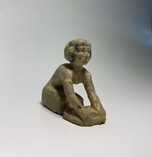 Rare Ancient Egyptian Old Kingdom stone model of a women graining. 2465-2323 BC. picture