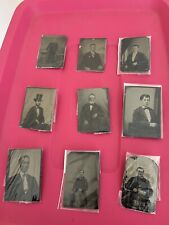 Group lot of 27 ANTIQUE 1800s Photos?? Individual Gentlemen’s Portraits. picture