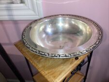 Oneida Silverplate Royal Provincial Footed Service Dish/ Offering Plate 10” picture