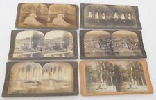 Stereo View Cards Mostly WW1 Era Interesting Group of 6 picture