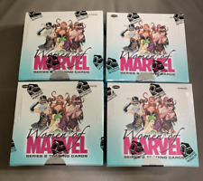 Lot of 4 - 2013 Rittenhouse Women of Marvel Series 2 Factory Sealed Box Sketch picture