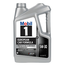 Mobil 1 FS European Car Formula Full Synthetic Motor Oil 5W-30, 5 Quart NEW picture