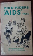 Bike Rider's Aids 1964, Vintage Cycling Brochure picture