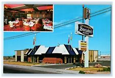 c1960's Sir George's Smorgasbord Houses Dining Room Flagstaff AZ Postcard picture