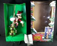 Mr Christmas 1994 Disney Mickey Lighted Animated Working Tree Topper 14