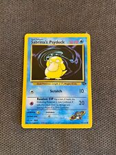 Pokemon Card Sabrina's Psyduck Gym Challenge 1st Edition Common 99/132 Very Good picture