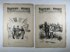 Harper’s Weekly 1888 Aug. 11th & April 7th picture