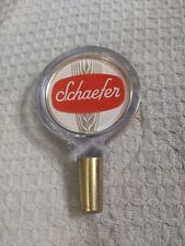 Vintage 1970s Lucite Schaefer Beer Tap Handle, NOS picture