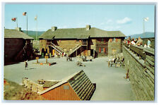 c1960's Historic Fort William Henry Lake George New York NY Unposted Postcard picture