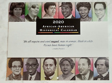 2020 Brand New AFRICAN~AMERICAN HISTORICAL CALENDAR Featuring Aretha Franklin picture
