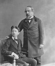 Napoleon Iii And His Son 1871 Old Photo picture