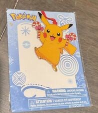 Pokemon Pikachu Christmas Ornament Flat Metal Hanging Candy Cane Rare Gifts 3
