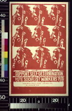 Photo:Support self-determination : vote Socialist Workers, 1970 picture