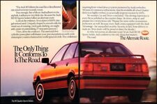 1989 Audi 90 Quattro Original 2-page Advertisement Print Art Car Ad J745C picture