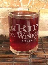 OLD RIP VAN WINKLE Collectible Whiskey Glass 8 Oz picture