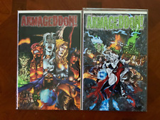 Armageddon 1 and2 Chaos Comics Lady Death Evil Ernie Purgatori 1999 series VF-NM picture