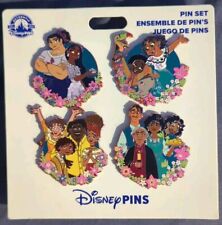2023 Disney Parks Pin Encanto 4 Pin Booster Set Open Edition Set Damaged Package picture