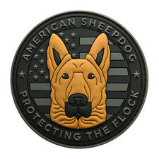 American Sheepdog Patch (3.0 inch-3D-PVC Rubber) picture