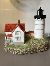 1995 Geo Z Lefton Cape Neddick Lighthouse Table Lamp picture