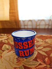 Rare Vintage Pusser's Rum Blue Tin Mug picture