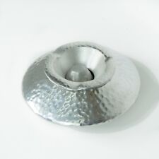 Handmade Moroccan Aluminium Ashtray-Spheroid Indestructible Shiny Chrome Ashtray picture