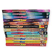 Shonen Jump Magazine Manga Viz Media 2003 Volume 1 - 12 Complete Set picture