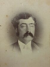 Uncle George Robinsons Mustache Antique Victorian CDV Photograph picture