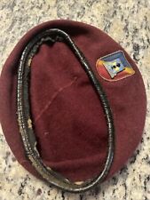 Post Vietnam Army Airborne Maroon Beret #2 picture