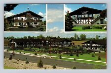 Frankenmuth MI-Michigan, Bavarian Haus Motel, Advertisement, Vintage Postcard picture
