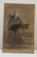 RPPC Victorian Young man, Most Likely Norwegian, Minnesota c1910 Postcard B16 picture
