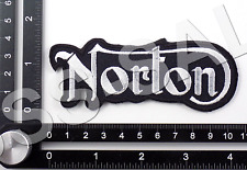 NORTON EMBROIDERED PATCH IRON/SEW ON ~4-1/8''x 1-5/8