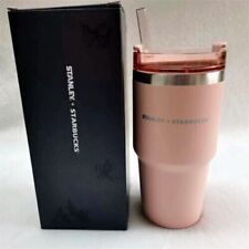 New Starbucks Stanley Stainless Steel Vacuum Car Hold Straw Cup Tumbler Gifts picture
