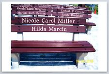Photograph United Airlines Flight 93 9/11 Crash Memorial Picture Bench picture