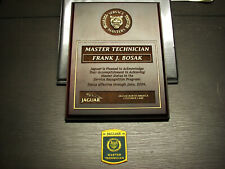 RARE - NEW Jaguar Service Masters Certified Master Technician Patch picture