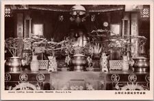 Vintage 1949 PENANG, Malaysia Photo RPPC Postcard 