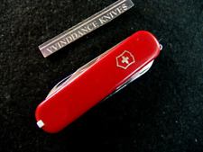 VICTORINOX EXECUTIVE-VINTAGE-RETIRED-RED-SWISS ARMY KNIFE-COLLECTIBLE picture