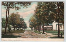 Postcard 1912 Front and Locusts Streets in Clearfield, PA picture